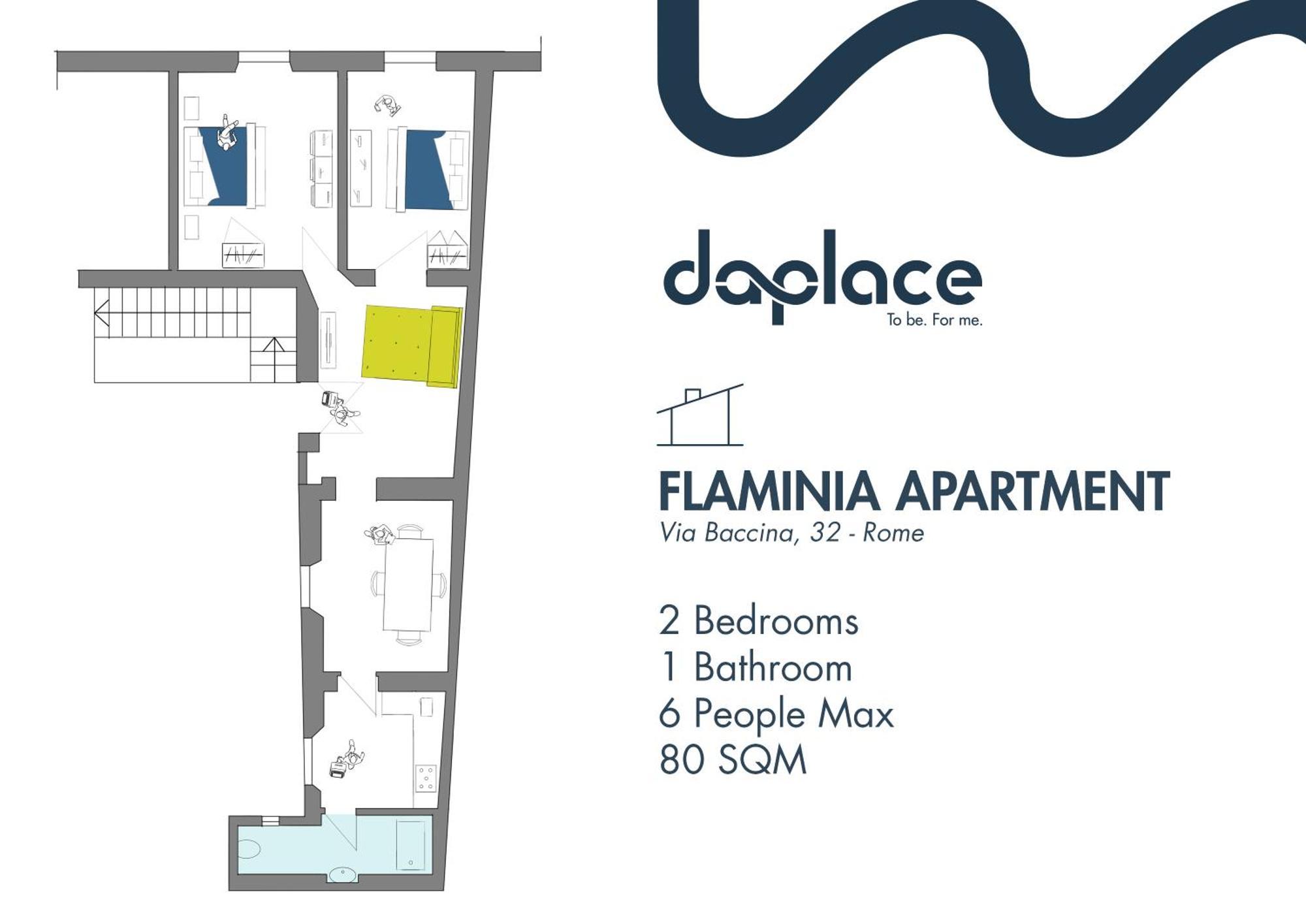 Daplace - Flaminia Apartment Roma Esterno foto